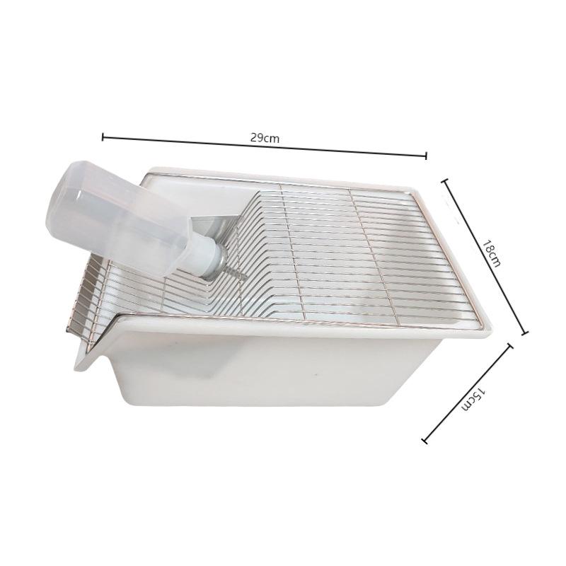 Cușcă pentru șoarece din plasă de oțel inoxidabil, dezinfecție la temperatură înaltă, potrivită pentru creșterea șoarecilor albi și uz de laborator