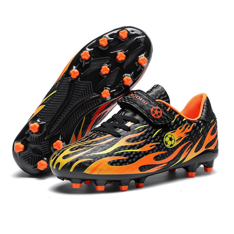 Boys and Girls Sports Shoes Non-slip and Wear-resistant Youth Student Football Shoes
