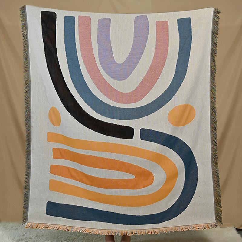 Home Textiles Dynamic Color Custom Blankets Tapestry with Price