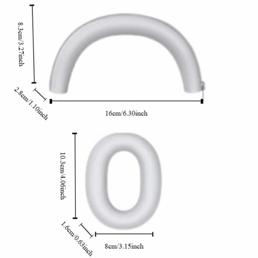 Silicone Headphone Earpads Cover Anti-dust Soft Head Beam Protective Case Shockproof Replacement Earcups for Sony WH-1000XM6