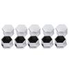 Keenso 20Pcs 17mm Wheel Lug Nut Bolt Hub Screw Silver Cover Tyre Protective Decor CenterCovers Bolt with Removal Tools