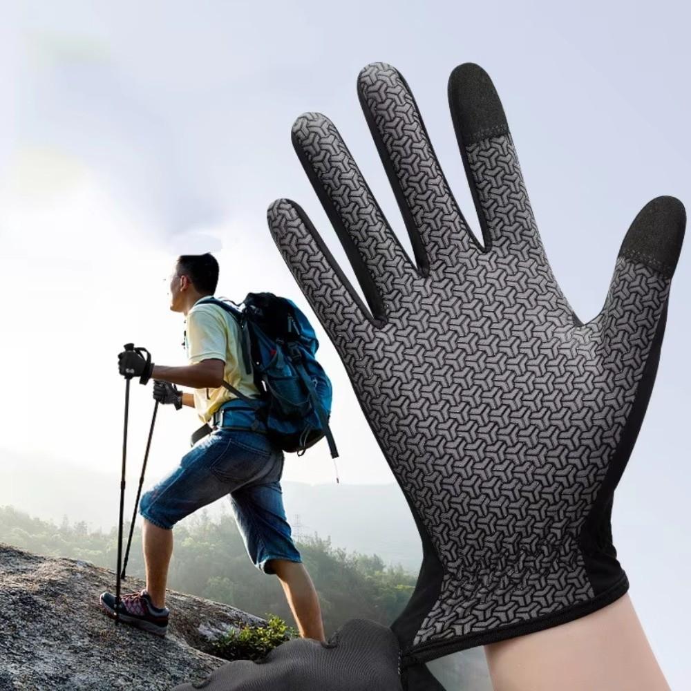 New Breathable Riding Gloves Non-Slip Lightweight Equestrian Gloves Wear-resistant Sun Protection Horse Riding Gloves
