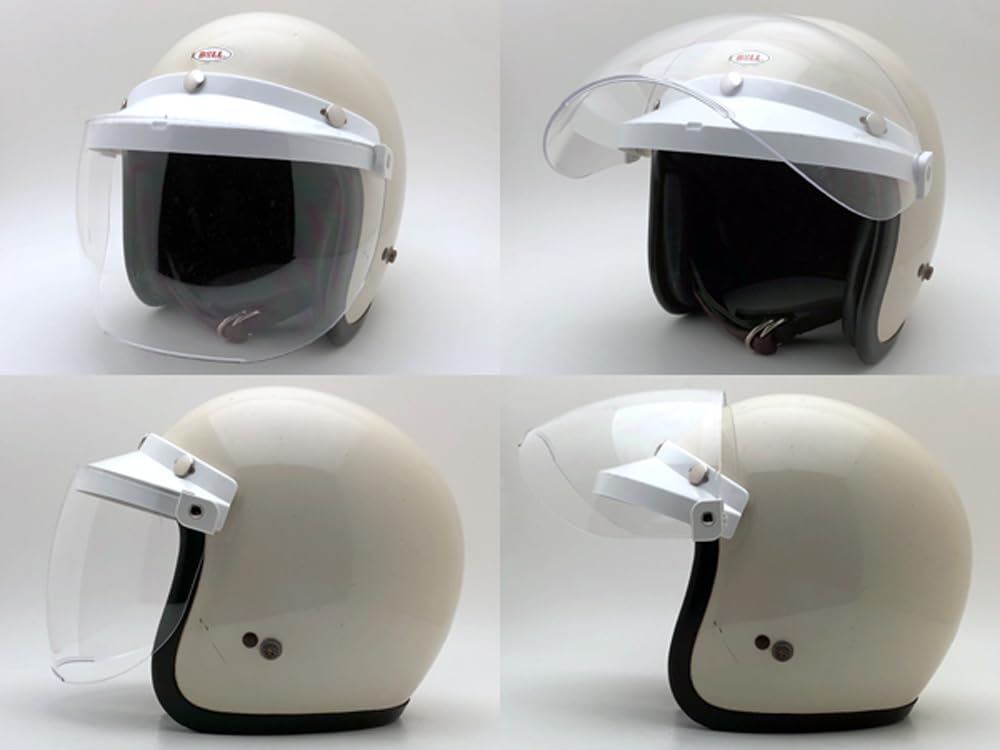 SPEED ADDICT DIN MARKET RT-1N FLIP UP SHIELD WHITE X SMOKE