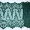 ( 2 Colors ) 1m x 31cm Elastic French Chantilly Eyelash Lace Fabric for Lingerie, Bra, Underwear, Garment, Sewing & Crafting