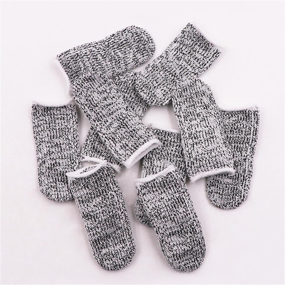 

10 шт. Гибкий защитный напальчник от порезов, Высокопрочный защитный рукав, Многоцелевые перчатки для кончиков пальцев 10pcs