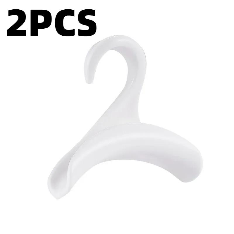 8PCS Bag Hook Wardrobe Multifunction Handbag Organizer Hanger Hook Reusable Handbag Hat Scarf Storage Rack Sturdy Curved Design