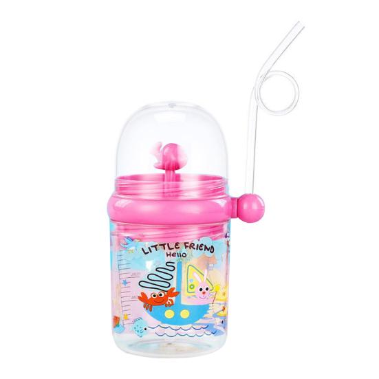 

Yousheng 250 мл мультфильм Кит спрей вода детская чашка для кормления бутылка для напитков кружка с соломинкой