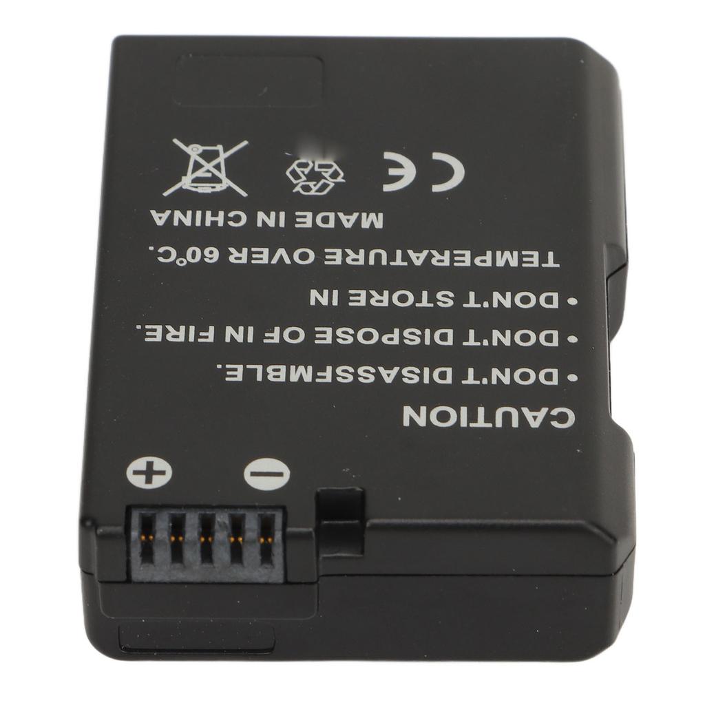 Camera Battery EN‑EL14 Lithium Ion 1480mAH Rechargeable Battery 7.4V Replacement For Nikon D3100