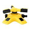 Automatic Garden Sprinkler 360-Degree Rotating Water Sprinkler 3-Arm Adjustable Sprinkler Garden Hose Attachment for Yard Lawn Irrigation