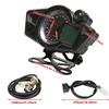 Universal LCD Digital Motorcycle Odometer Speedometer Tachometer Meter Motorbike Moto Dashboard 12V 0-14000 RPM