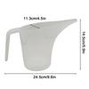 1000Ml Tip Mouth Plastic Measuring Jug Cup Baking High Temperature Resistance