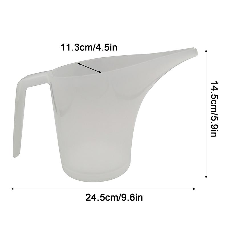1000Ml Tip Mouth Plastic Measuring Jug Cup Baking High Temperature Resistance