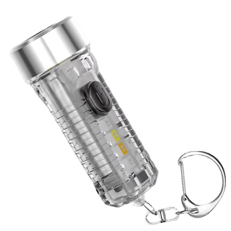USB Rechargeable Keychain Flashlight – Compact, Portable, Outdoor & Household Use