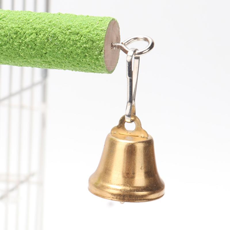 Bird Perch Stand for Cage Wooden Parrot Paw Trimmer Toys Perch Stick Durable Grinding Bird Chewing Toys Bird Accessories