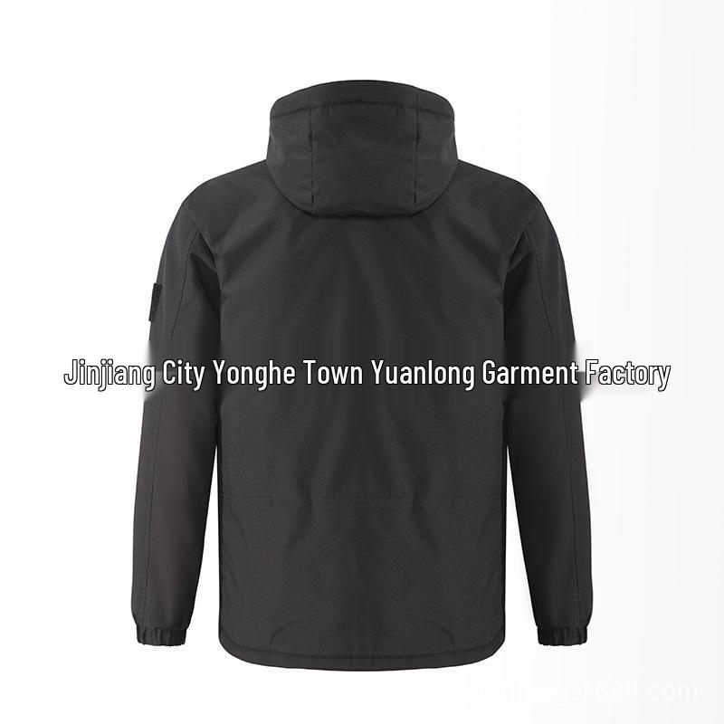 Couple's Smart Graphene Heated Windbreaker with USB Warming