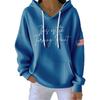 Women's Fashionable Solid Color Long Sleeved Casual Pullover Sweatshirt Top