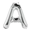 DECORATIVE BALLOON Rocca Fun Factory Balloon Rocca Fun Factory Letter A Silver 40" - 101cm . 1 Pc