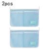 MIT 1pc Refrigerator Storage Mesh Bag Portable Seasoning Food Snacks Net Bag Double Compartment Hanging Bag Kitchen Accessories