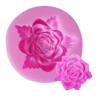 Silikonform in Rosenblattform 2017 Kuchen Dekoration Fondant Kuchen 3D Lebensmittelqualität Silikonform KTY