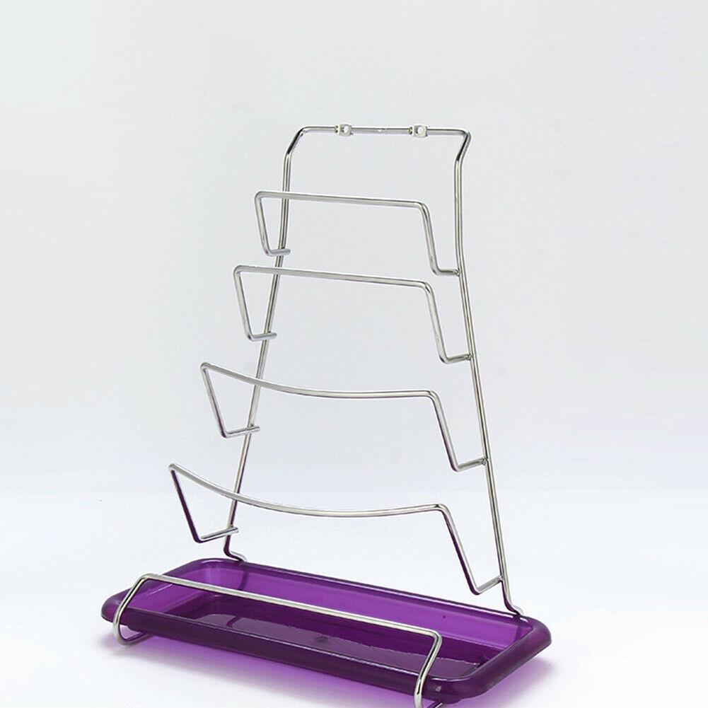 Buy Cupboard Saucepans Pan Lids Storage Rack Holder 4 Lids