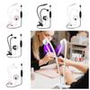 Double-head LED Table Lamp Nightlight Mobile Phone Repair Lamp Gooseneck Nail Lamp  Nails Polish