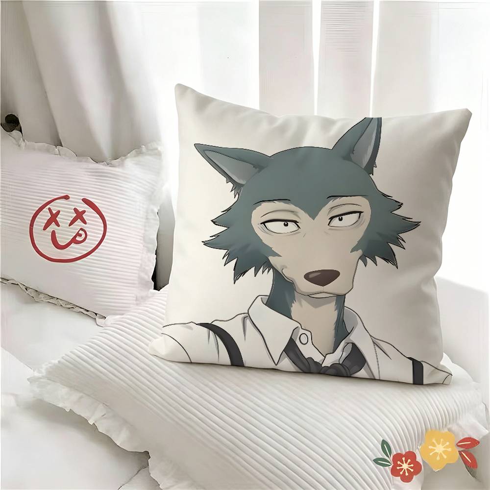 Stück Anime Beastars Kissenbezug Mode Quadratischer Kissenbezug Schlafzimmer Sofa Raum Ins Dekoration Freizeit