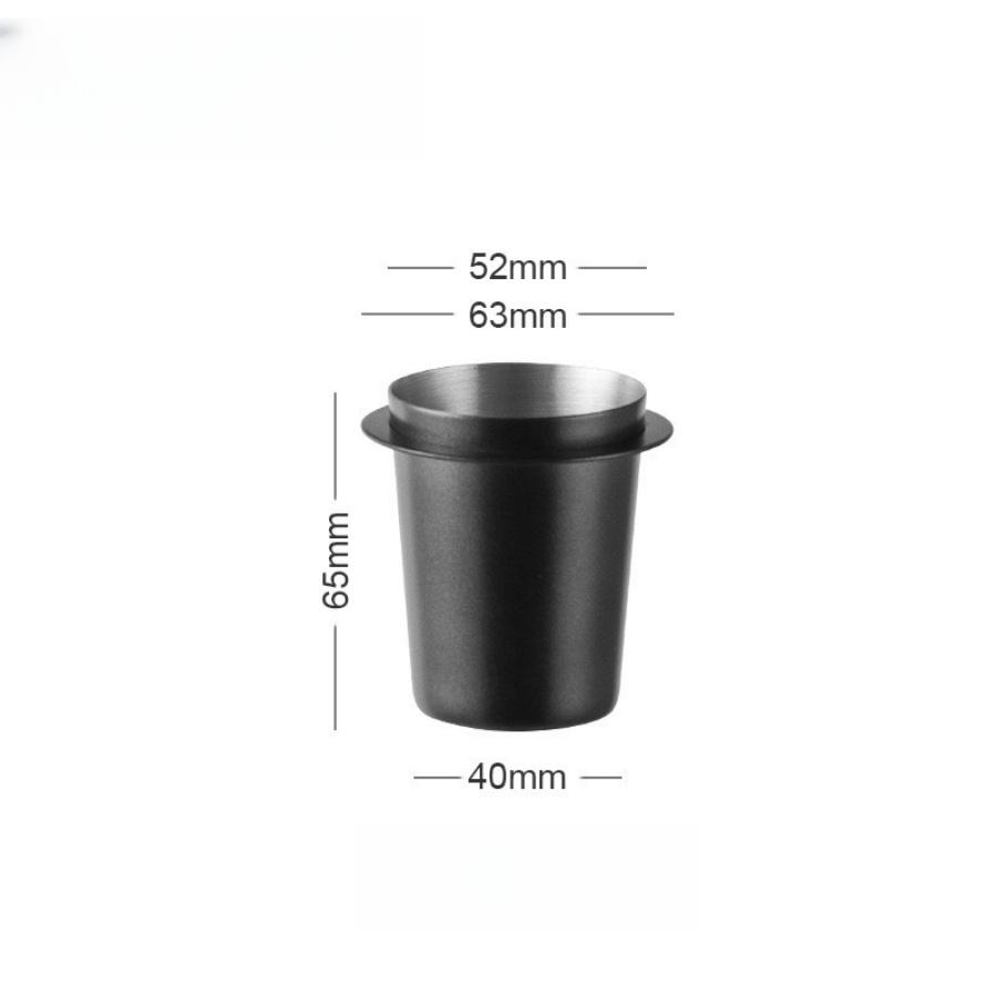 304 Stainless Steel Coffee Powder Cup Dosing Cup Scent Cup Coffee Machine Handle Powder Collector Espresso Machine Accessories