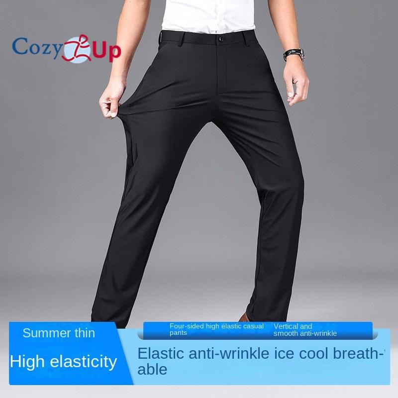 Уютные высокоэластичные повседневные брюки с вышивкой — фото 5