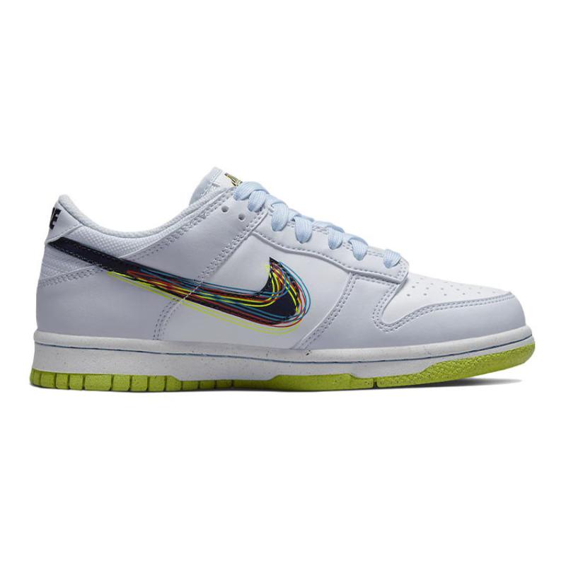 Nike Dunk Low GS '3D Swoosh' Sneakers DV3478-100