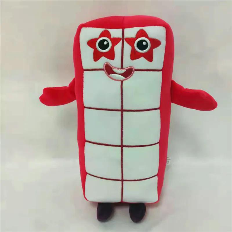 14-18Cm Cartoon Number Plush Doll Toys Educational Stuffed Movie Anime Kids Early Childhood Birthday Christmas Gift