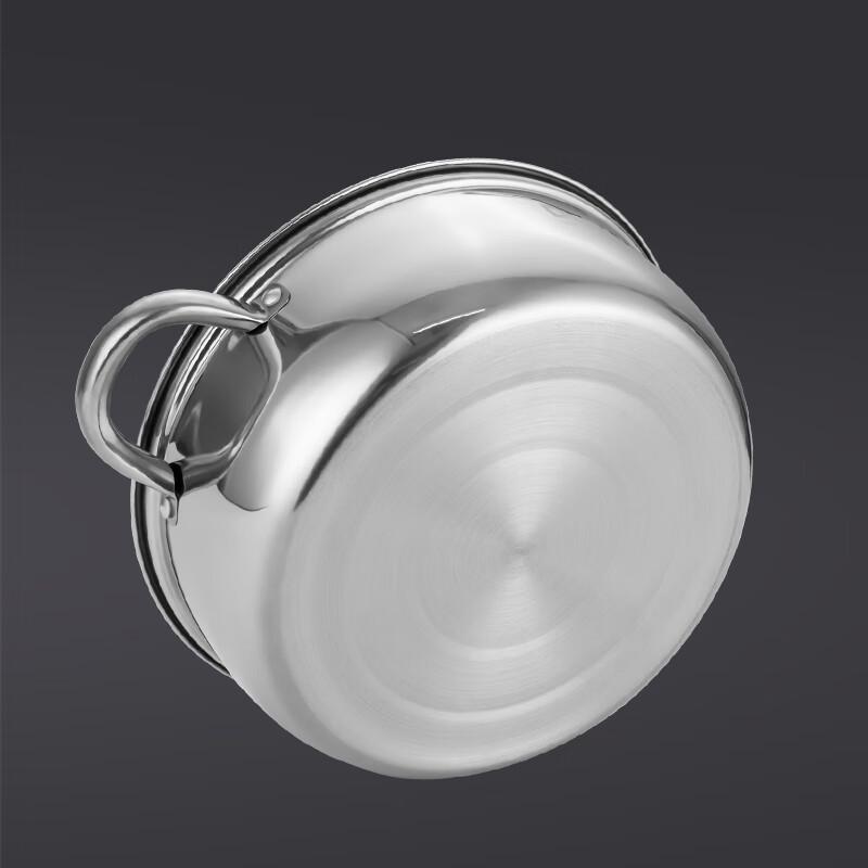 Debo 26cm Edelstahl Induktion/Keramik Suppen- & Hot Pot