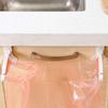 2 Pcs Foldable Cabinet Garbage Bags Hook Plastic Rubbish Bag Storage Stand  Door