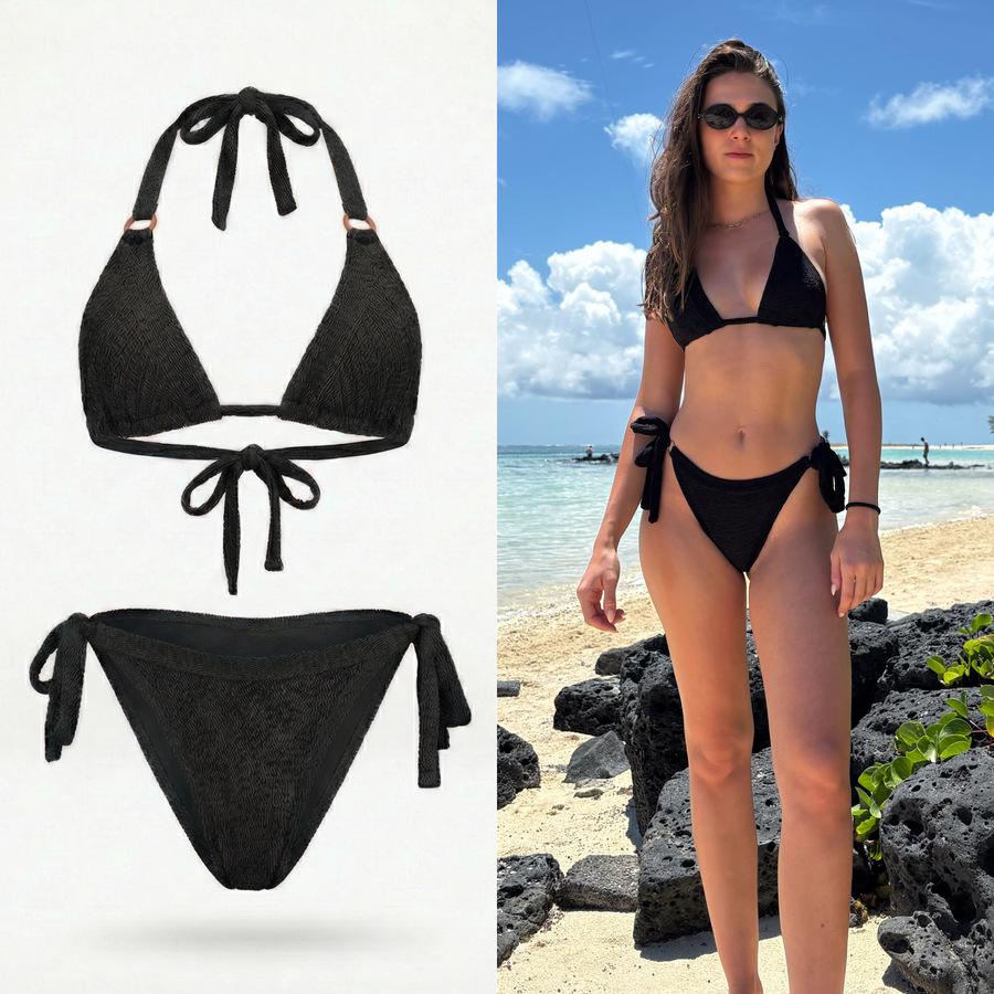 2026 European & American SPF35+ Two-Piece Women's Bikini Swimsuit