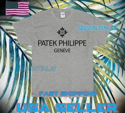 NUOVA Maglietta PREMIUM PATEK PHILIPPE LOGO T-Shirt DIVERTENTE UNISEX TAGLIA DALLA S ALLA 5XL