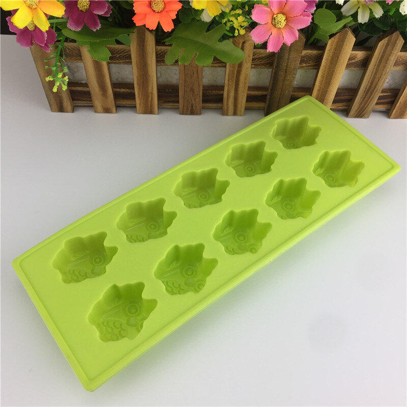 New 10-hole owl-shaped gypsum mould - 2pcs