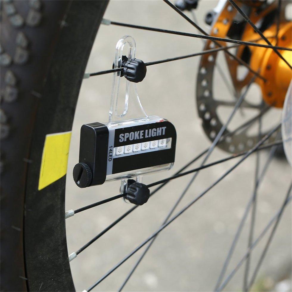 

Профессиональный велосипед Велосипед 14 Светодиодное колесо Световая лампа Водонепроницаемый Ipx5 Горный велосипед Шина Шина Легкие велосипедные аксессуары Pearliky