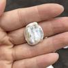 2Pcs, Baroque Pearl Pendant With Hole, Natural Freshwater Pearl Charms for Jewelry Making DIY Necklace Bracelet Accessories 15-20mm