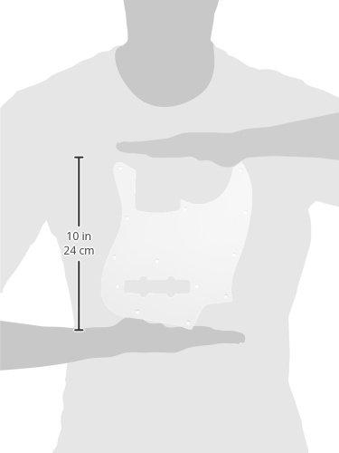 Scud JB-type Pickguard, White, 1 Piece, JB-W1P