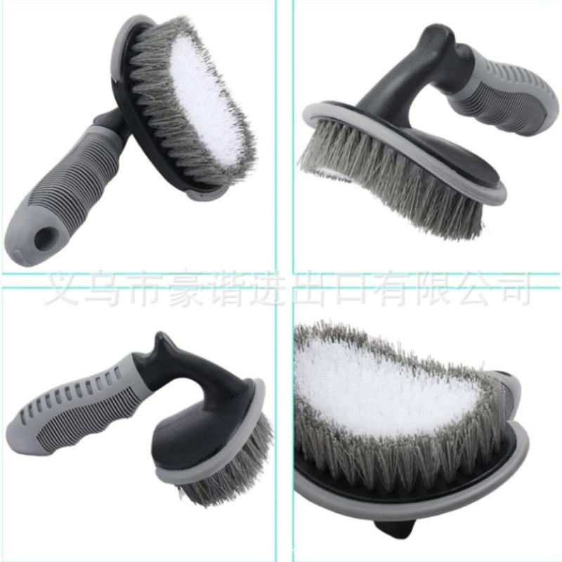 Car Wash Tool Brush 11-piece Car Glass Brush Double Wheel Hub Brush Encrypted Large Car Wash Gloves