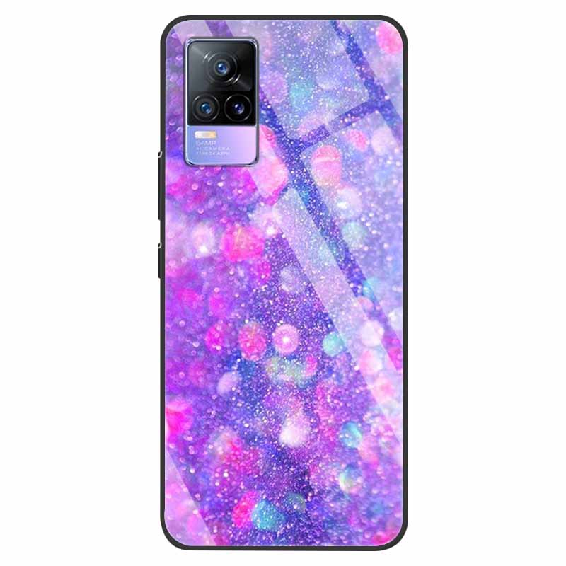 For VivoV21 5G Tempered Glass Case for Vivo V21 5G Soft Bumper Hard Funda For Vivo X60 Pro Global Phone Case X60 5G 2021 Cover