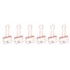 30Pcs Wire Binder Clips 2in Wide Hollow Out Strong Metal Wide Application Metal Binder Clips for Home Office School