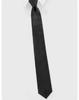 Real Genuine Lambskin Partywear Stylish Neck Tie Men Wedding Black Leather New