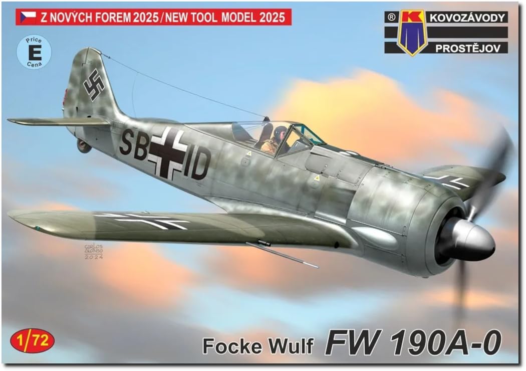 

KP Model Пластиковая модель KPM0489 1/72 Focke-Wulf Fw190A-0 (Самолет)