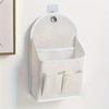 Wall Mounted Storage Bag, Hanging Storage Bag with Side Pocket, Home Organizer for Bedroom, Living Room, Office, Dormitory