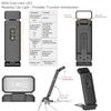 Reading Lights for Books In Bed Portable Clip On LED USB Rechargeable Lamp Eye Protection In Dual Color & 5 Brightness