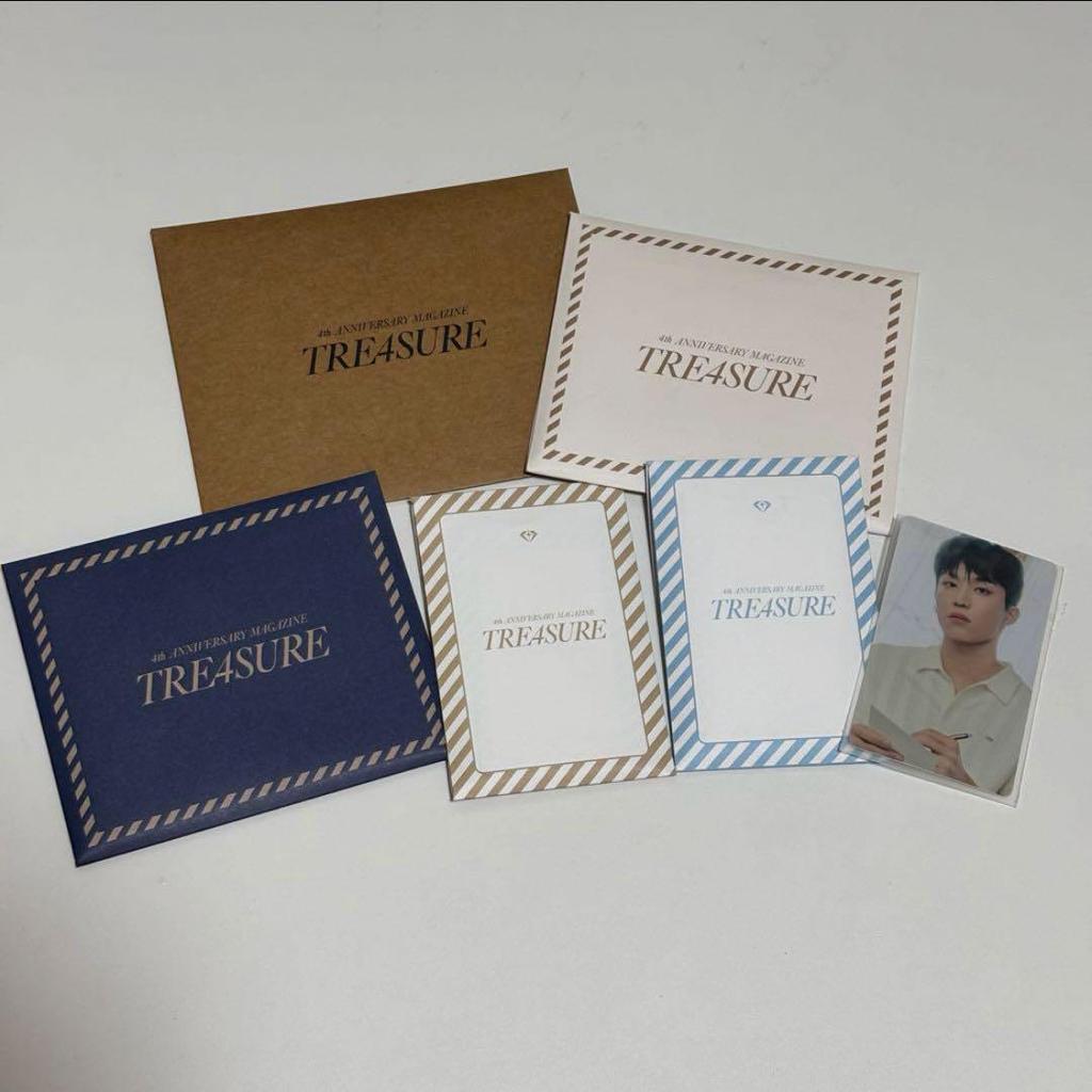 [USED] TREASURE 4th Anniversary Magazine Album