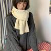 Retro Floral Embroidery Scarf - Women's Warm Knit Neck Gaiter for Autumn/Winter