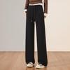 Women's High-Waist Drawstring Wide-Leg Casual Pants