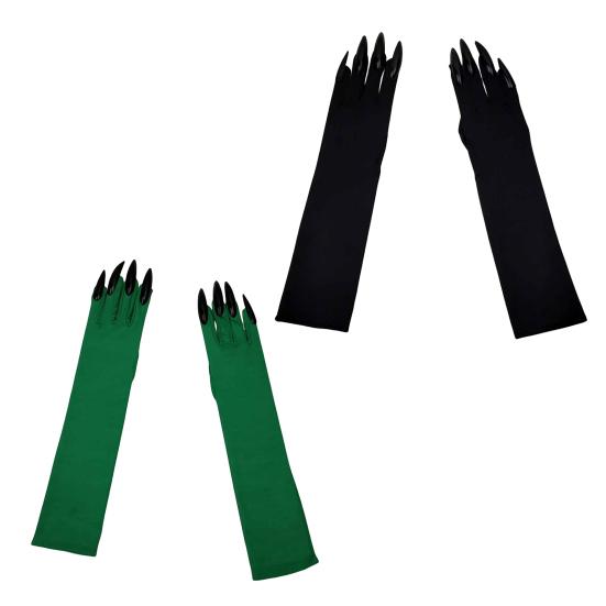 Halloween Long Finger Claw Gloves Adults Paw Gloves with Long