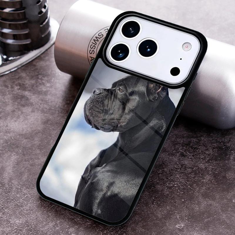 Italian Cane Corso Mastiff Dogs Phone Case for iPhone 17 16 15 Pro Max Air 14 13 12 11 Plus Shockproof Cover